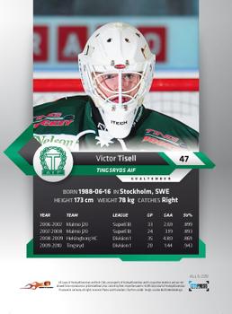 2010-11 HockeyAllsvenskan #ALLS-220 Victor Tisell Back