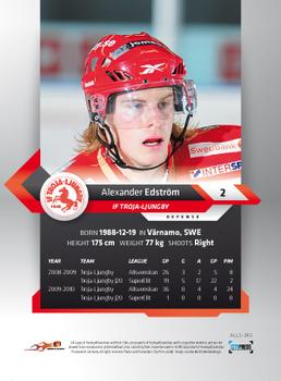 2010-11 HockeyAllsvenskan #ALLS-243 Alexander Edstrom Back
