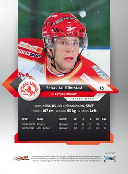 2010-11 HockeyAllsvenskan #ALLS-247 Sebastian Ellerstad Back