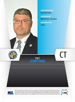 2010-11 Playercards (DEL) #DEL-389 Pat Cortina Back