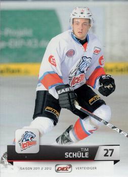 2011-12 Playercards (DEL) #DEL-203 Tim Schule Front