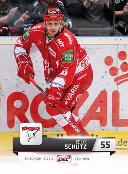 2011-12 Playercards (DEL) #DEL-350 Felix Schutz Front