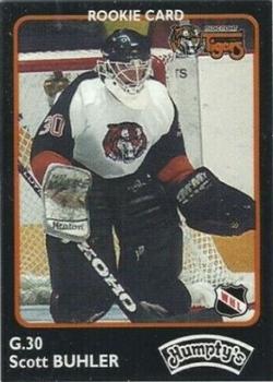 1995-96 Medicine Hat Tigers (WHL) #4 Scott Buhler Front