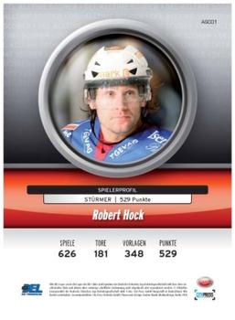 2008-09 Playercards (DEL) - Alltime Scorer #ASC01 Robert Hock Back