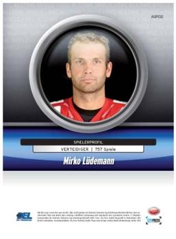 2008-09 Playercards (DEL) - Alltime Games #ASP02 Mirko Ludemann Back