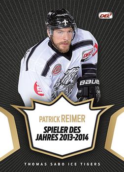 2014-15 Playercards Premium Serie 1 (DEL) #DEL-SDJ Patrick Reimer Front