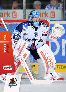 2014-15 Playercards Premium Serie 1 (DEL) #DEL-092 Mathias Lange Front