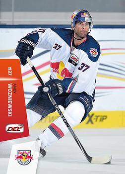 2014-15 Playercards Premium Serie 1 (DEL) #DEL-180 Andy Wozniewski Front