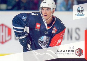 2014-15 Playercards Premium Serie 1 (DEL) #DEL-327 Sam Klassen Front