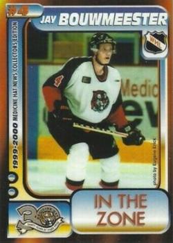 1999-00 Medicine Hat Tigers (WHL) #NNO Jay Bouwmeester Front