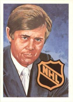 1987 Cartophilium Hockey Hall of Fame #257 John Ziegler Jr. Front