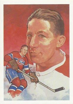 1987 Cartophilium Hockey Hall of Fame #129 Elmer Lach Front
