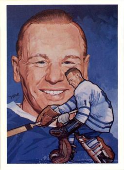 1987 Cartophilium Hockey Hall of Fame #211 Johnny Bower Front
