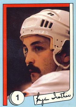 1985 New York Islanders News Bryan Trottier #1 Bryan Trottier Front