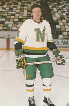 1985-86 Minnesota North Stars Postcards #NNO Tim Coulis Front