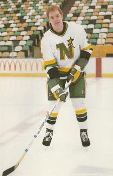 1985-86 Minnesota North Stars Postcards #NNO Bob Rouse Front