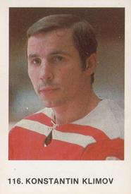 1973-74 Williams Hockey (Swedish) #116 Konstantin Klimov Front