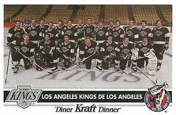 1992-93 Kraft - Kraft Dinner Teams #NNO Los Angeles Kings  Front