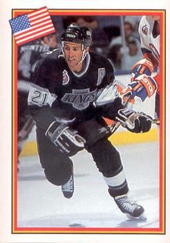 1993 Semic Hockey VM/Jaakiekon MM (Swedish/Finnish) Stickers #181 Tony Granato Front