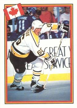 1993 Semic Hockey VM/Jaakiekon MM (Swedish/Finnish) Stickers #198 Mario Lemieux Front