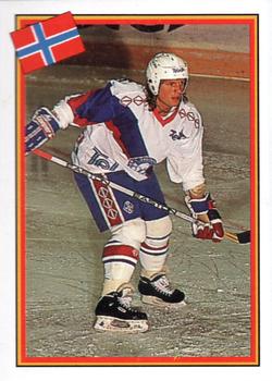 1993 Semic Hockey VM/Jaakiekon MM (Swedish/Finnish) Stickers #232 Cato Tom Andersen Front