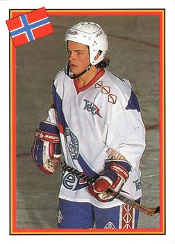 1993 Semic Hockey VM/Jaakiekon MM (Swedish/Finnish) Stickers #233 Tommy Jakobsen Front