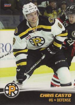 2016-17 Choice Providence Bruins (AHL) #06 Chris Casto Front