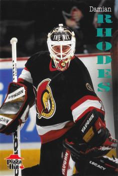1996-97 Pizza Hut Ottawa Senators Postcards #NNO Damian Rhodes Front