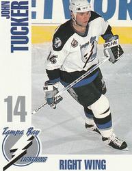 1992-93 Tampa Bay Lightning #NNO John Tucker Front