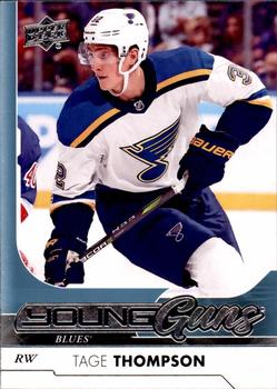 2017-18 Upper Deck #228 Tage Thompson Front