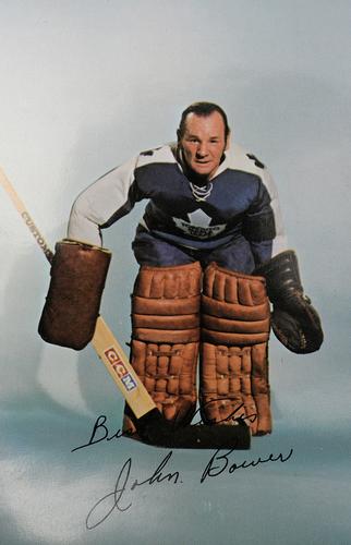 1973-74 Toronto Maple Leafs #NNO Johnny Bower Front