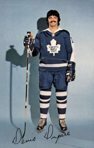 1973-74 Toronto Maple Leafs #NNO Denis Dupere Front
