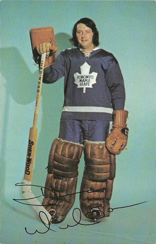 1973-74 Toronto Maple Leafs #NNO Dunc Wilson Front