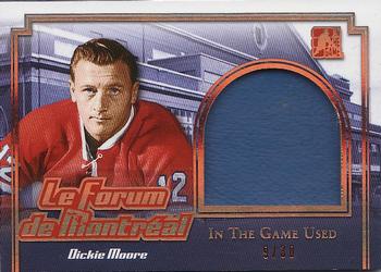 2017 Leaf In The Game Used - Le Forum de Montreal #LFM-06 Dickie Moore Front