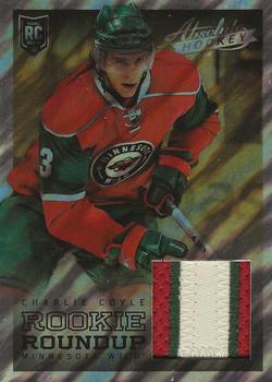 2013-14 Panini Boxing Day - Rookie Roundup Lava Flow #4 Charlie Coyle Front