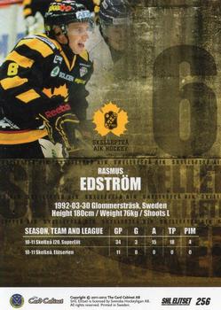 2011-12 SHL Elitset #256 Rasmus Edström Back