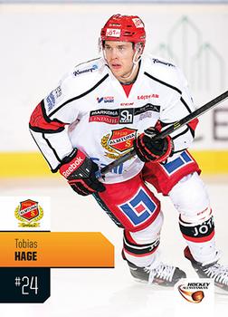 2014-15 HockeyAllsvenskan #HA-034 Tobias Hage Front