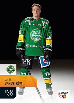 2014-15 HockeyAllsvenskan #HA-116 Lucas Sandstrom Front