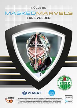 2014-15 HockeyAllsvenskan - Masked Marvels #HA-MM10 Lars Volden Back