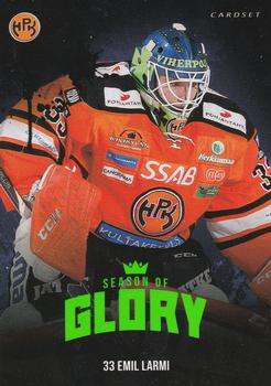 2017-18 Cardset Finland - Season of Glory #SOG2 Emil Larmi Front
