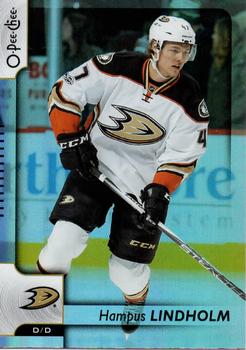 2017-18 O-Pee-Chee - Rainbow Foil #189 Hampus Lindholm Front