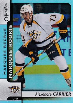 2017-18 O-Pee-Chee - Rainbow Foil #514 Alexandre Carrier Front