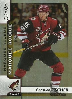 2017-18 O-Pee-Chee - Rainbow Foil #516 Christian Fischer Front
