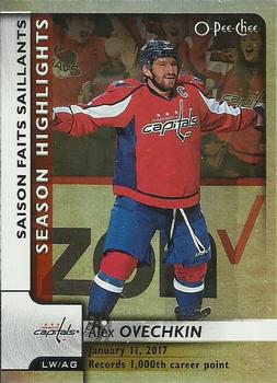 2017-18 O-Pee-Chee - Rainbow Foil #560 Alex Ovechkin Front