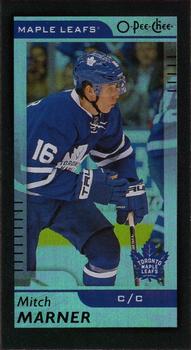 2017-18 O-Pee-Chee - Minis Black Foil #M-2 Mitch Marner Front