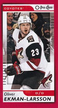 2017-18 O-Pee-Chee - Minis Red #M-25 Oliver Ekman-Larsson Front