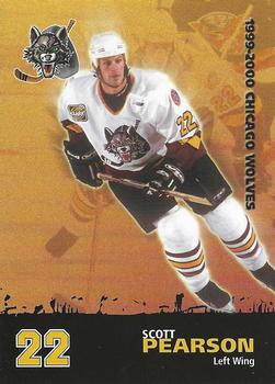 1999-00 Campaign Communications Chicago Wolves (IHL) #15 Scott Pearson Front