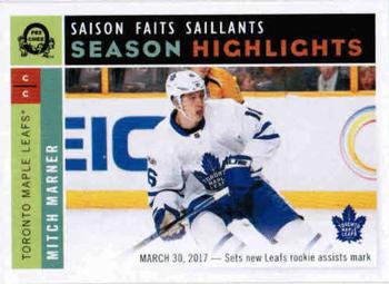 2017-18 O-Pee-Chee - Retro Blank Back #NNO Mitch Marner Front