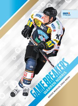 2010-11 Erste Bank Eishockey Liga - Game Breakers #EBEL-GB01 Warren Norris Front