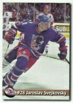 1995-96 Tri-City Americans (WHL) #NNO Jaroslav Svejkovsky Front